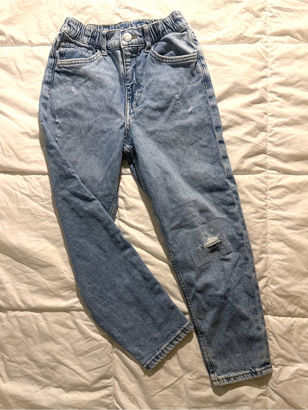 H&M Light Blue Kids Relaxed Jeans Size 6
